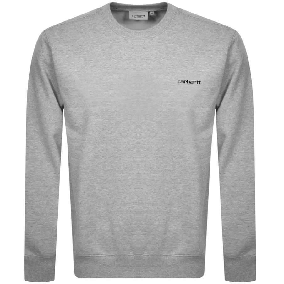 Alternative Image for ProductCarhartt Script Sweatshirt Grey1